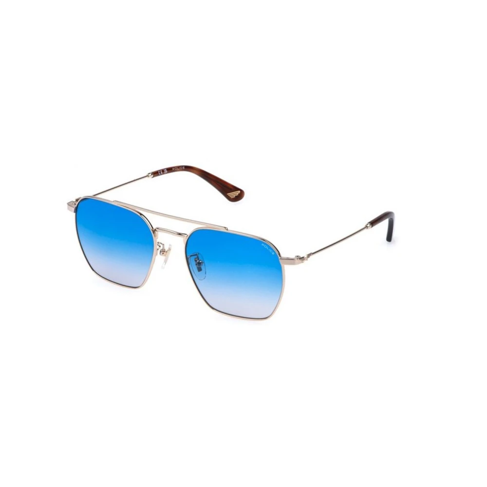 Police Men's Yellow Sunglasses, 56 Mm, Splr72 0300 Sunglasses