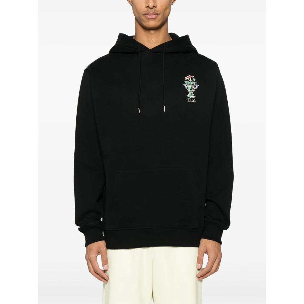 Drole de Monsieur Zwarte Sweatshirt voor Mannen Black Heren