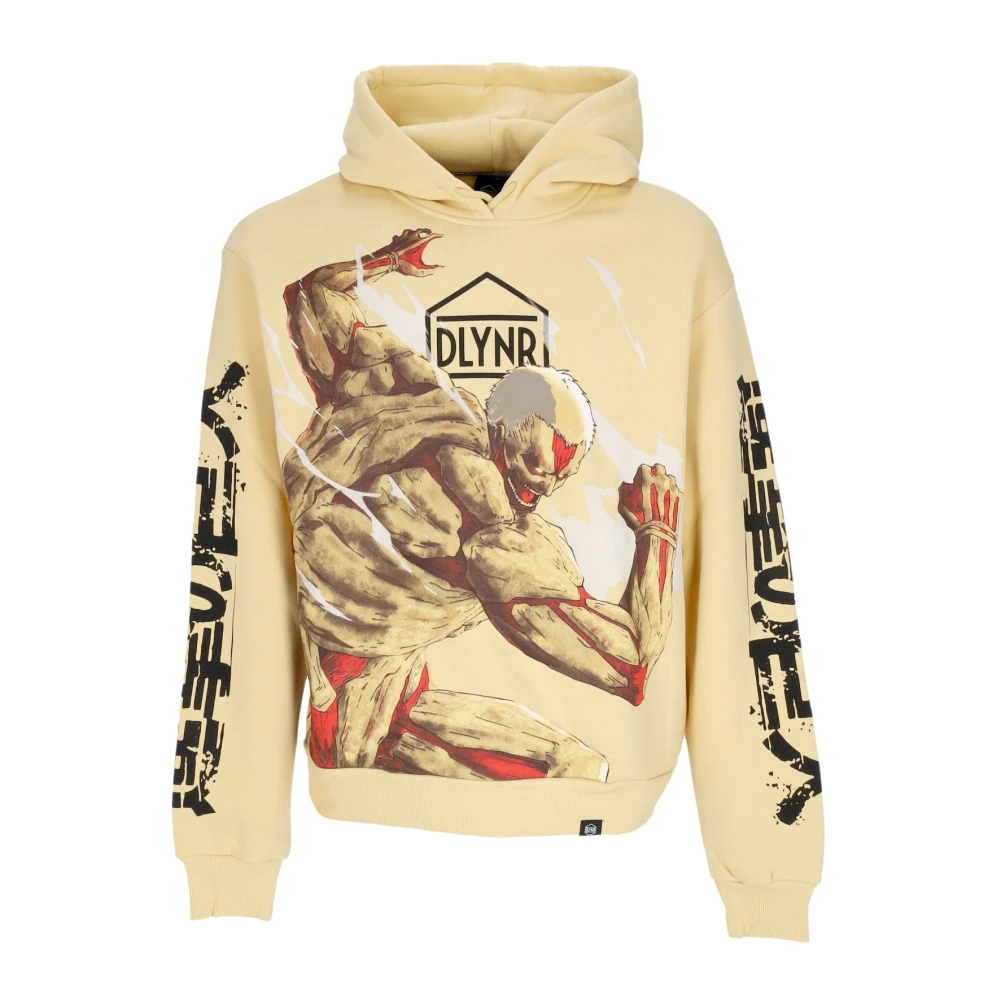 Dolly Noire Armored Titan Hoodie Attack On Titan Beige Heren