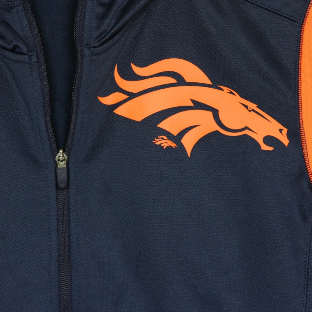 Nike NFL Mascot Full Zip Hoodie (links linkerborst) Blue Heren