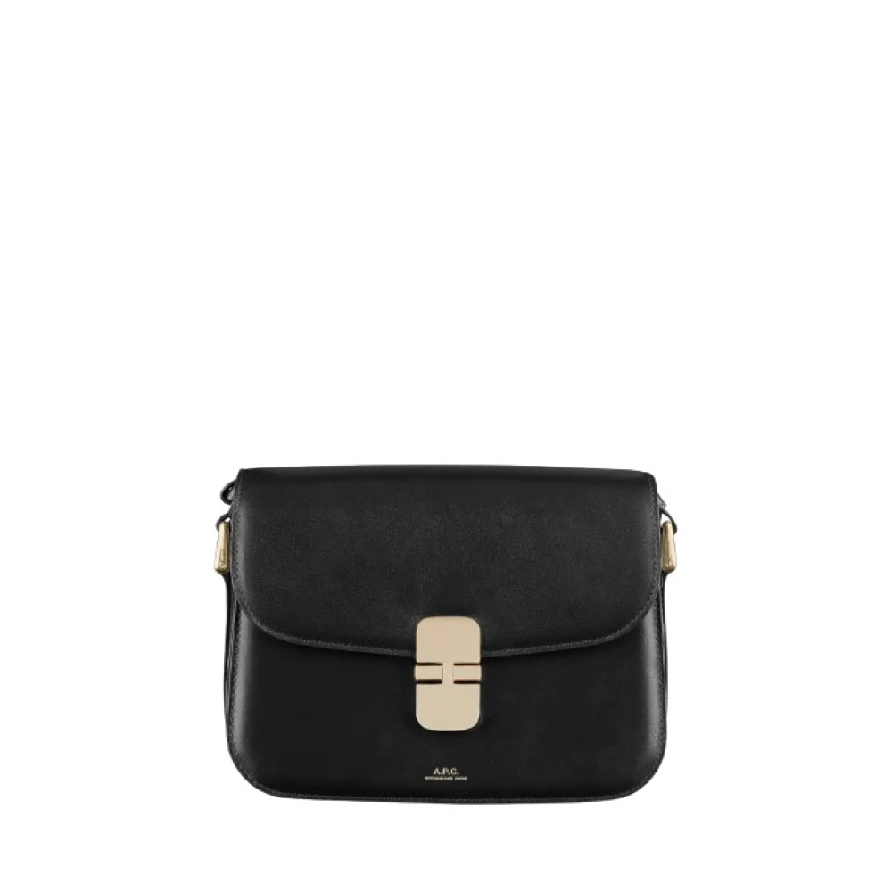 A.p.c. Women's Black Cross Body Bags, One Size, Grace Bag