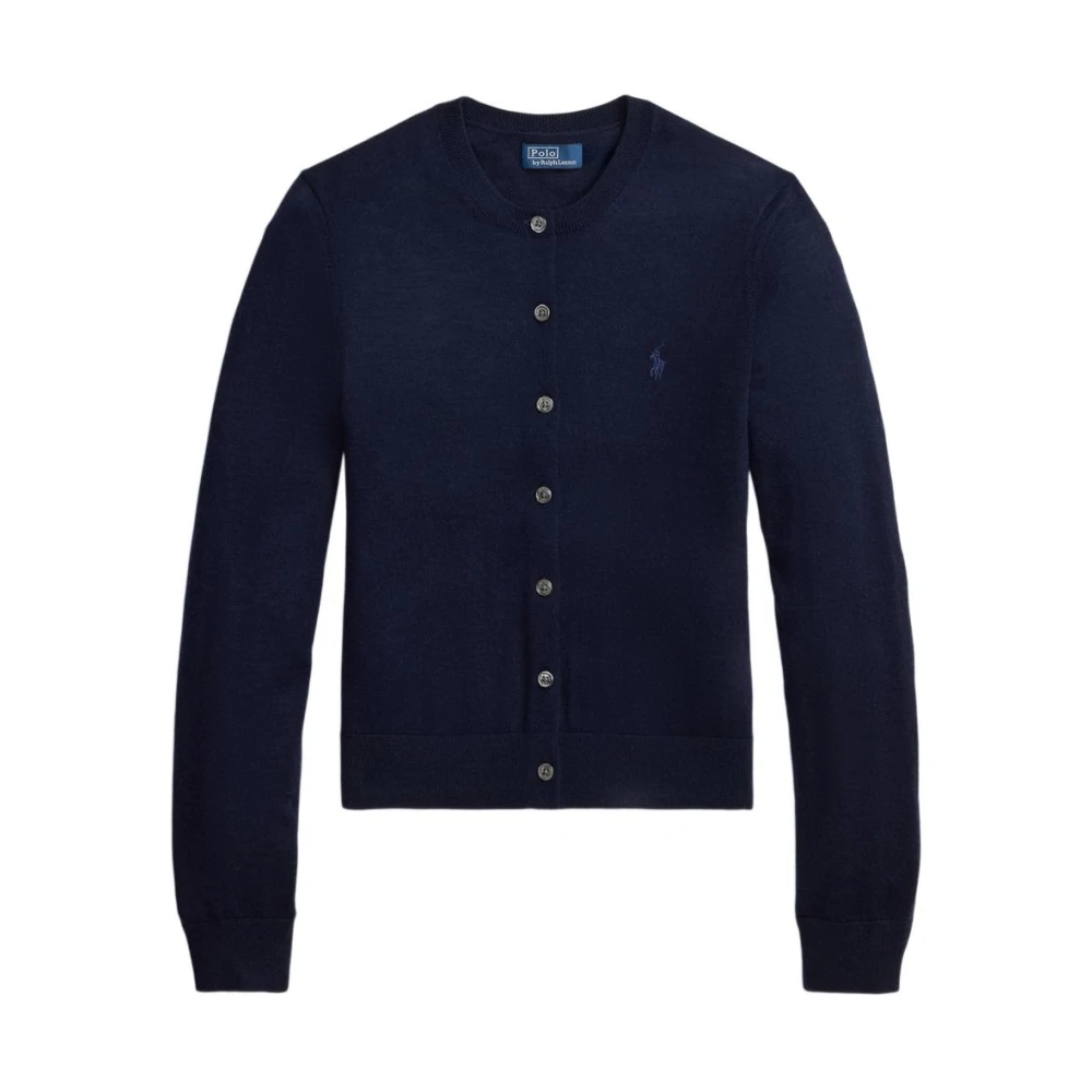 Polo Ralph Lauren Blue Cardigans, Female, S, Jumpers