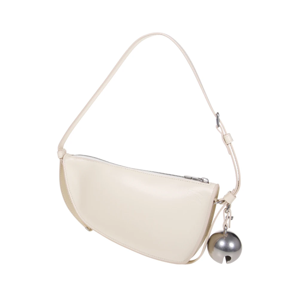 Burberry Schild Slingertas met Parel Detail Beige Dames