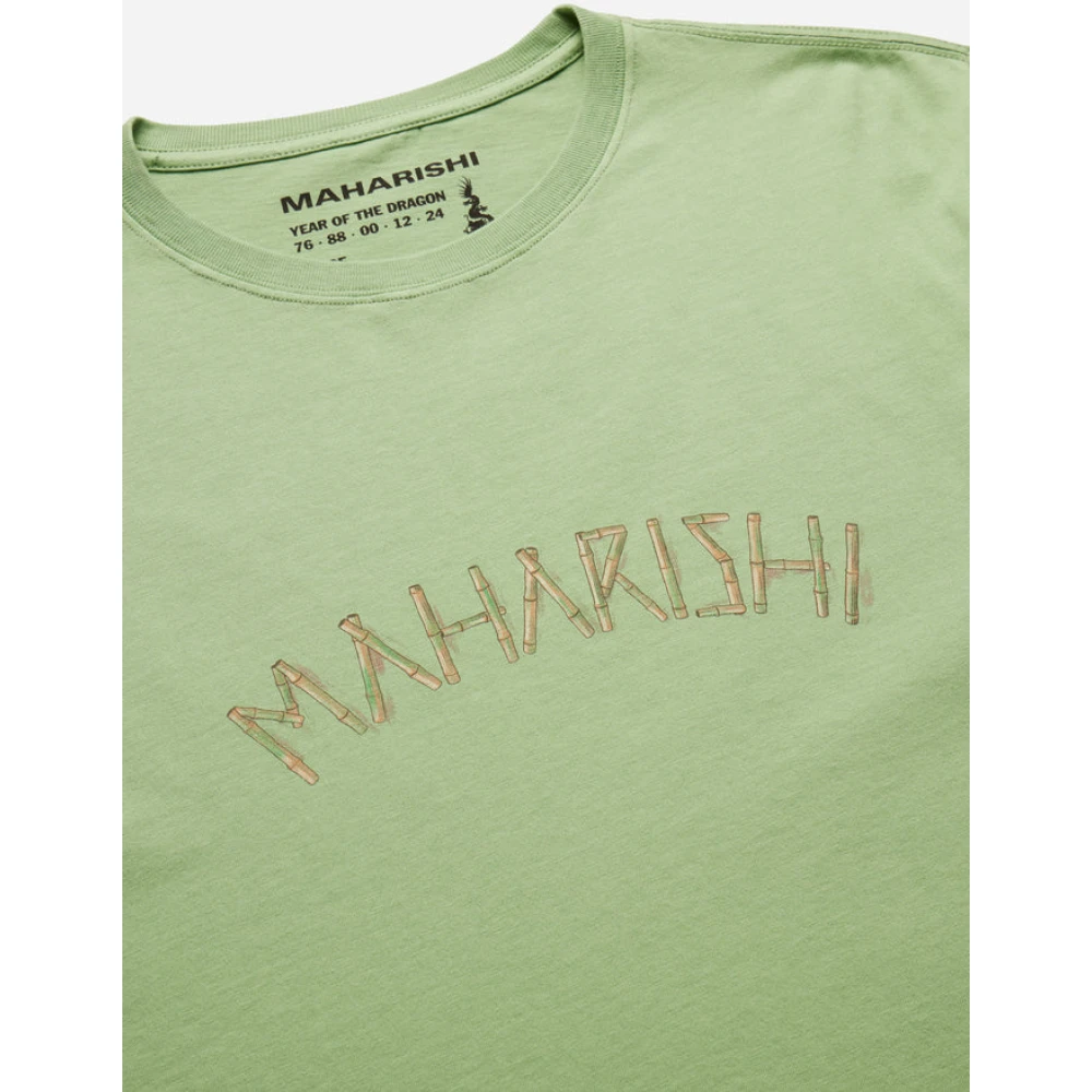 Maharishi Bamboe Tee Groen-S Green Heren