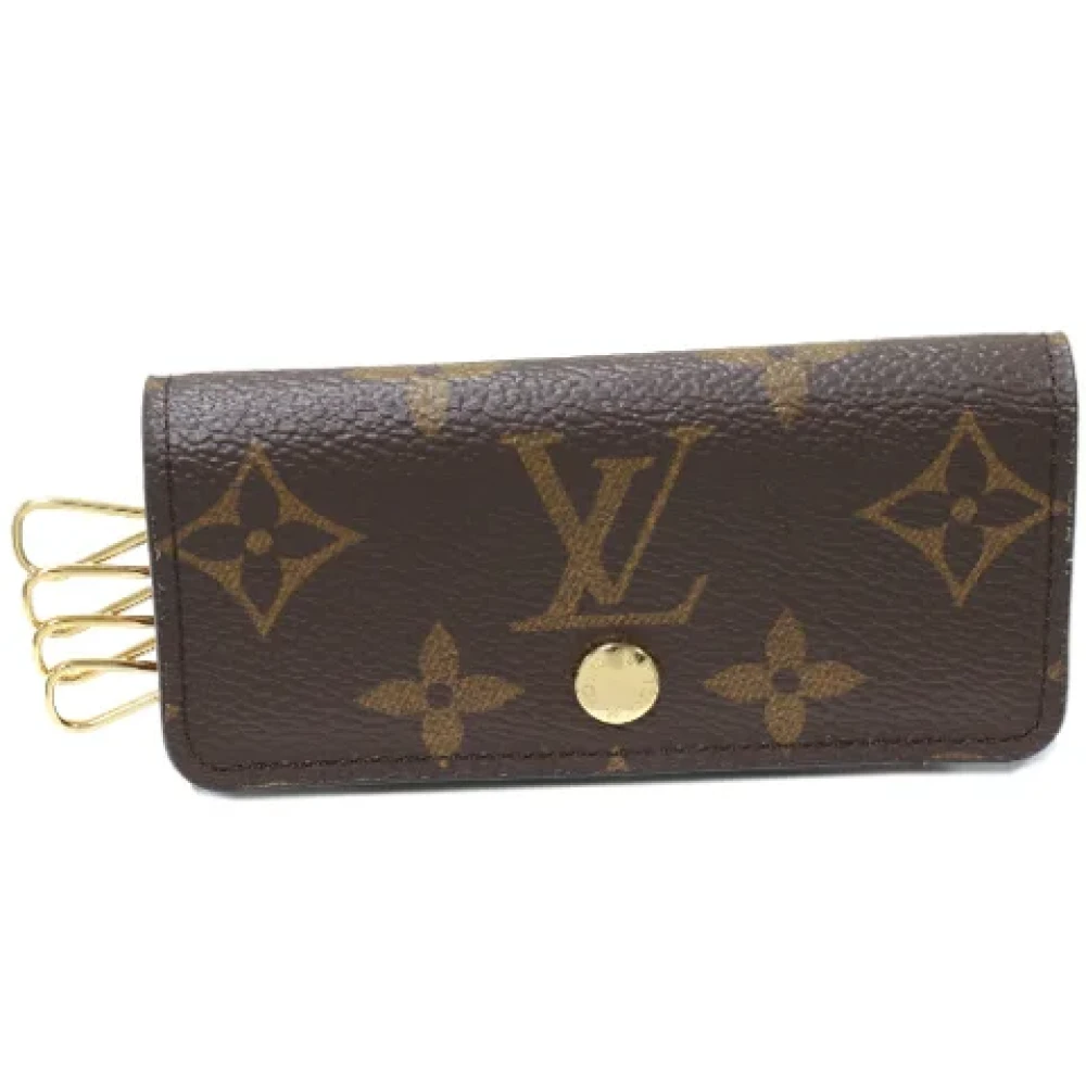 Louis Vuitton Vintage Pre-owned Canvas key-holders Brown Dames