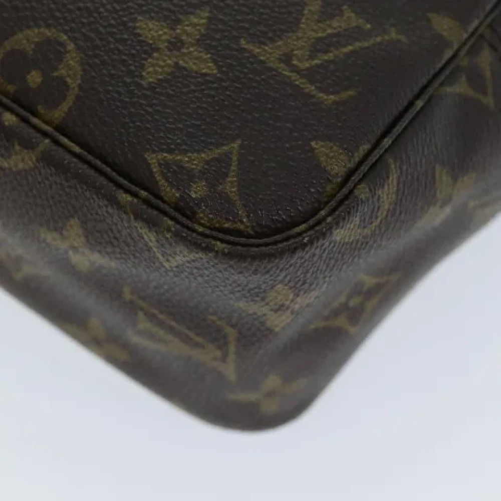 Louis Vuitton Vintage Pre-owned Canvas clutches Brown Dames