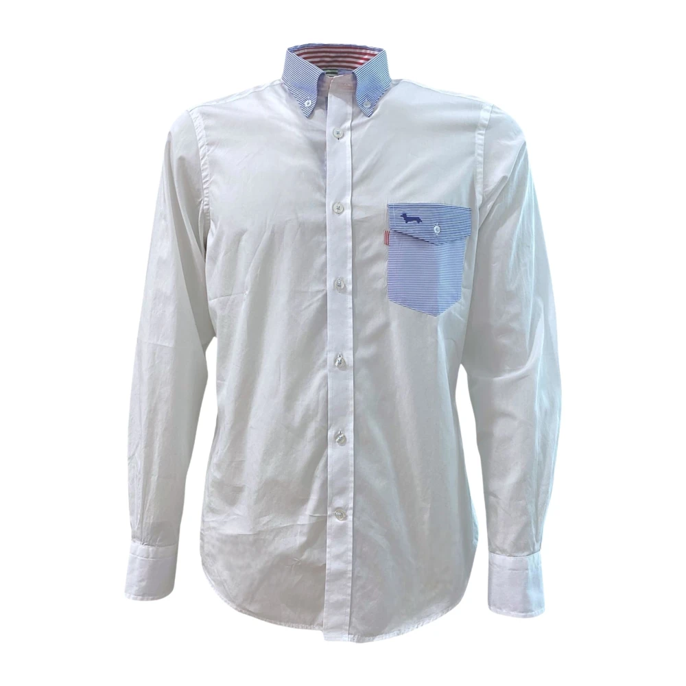 Harmont & Blaine Lange Mouw Shirt White Heren