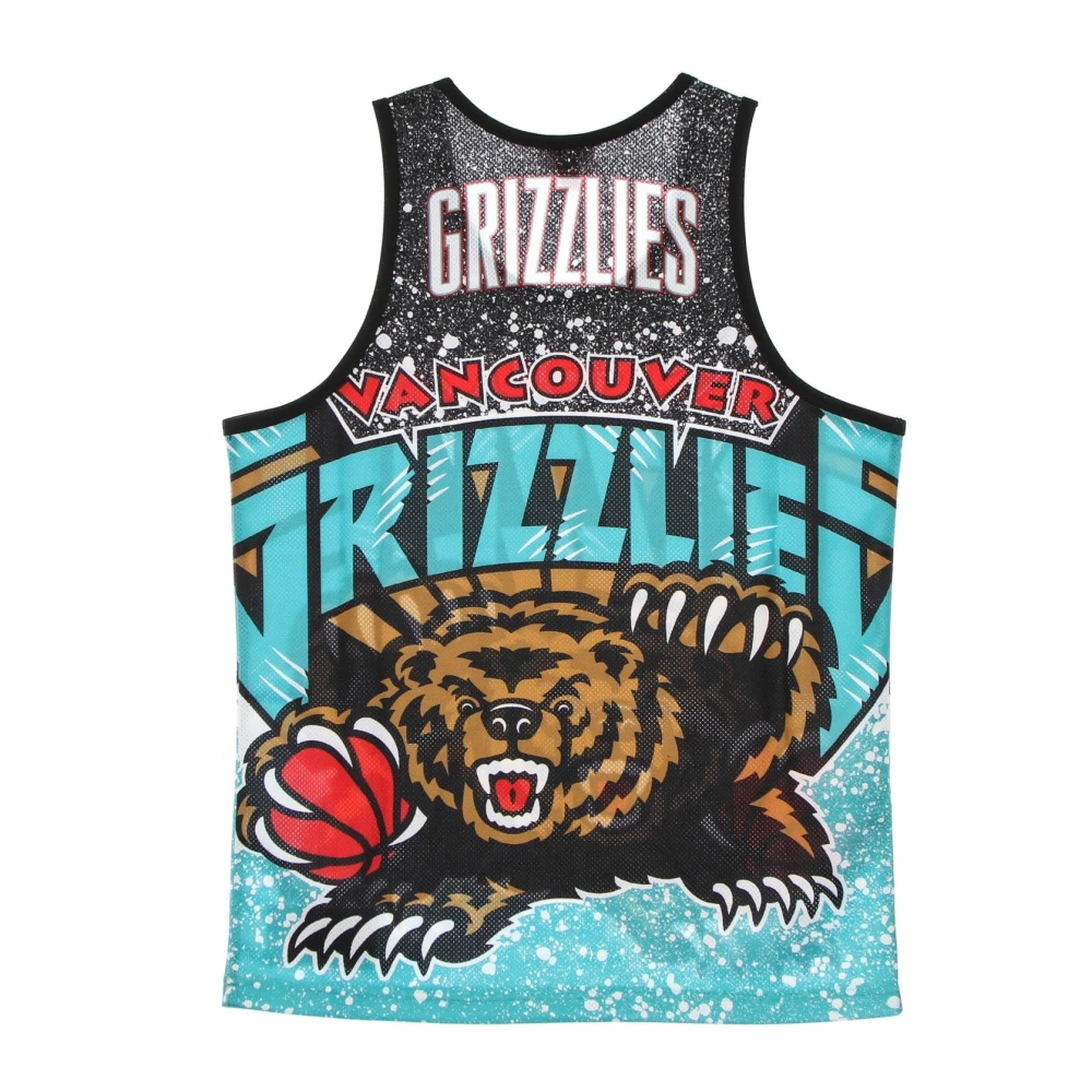 Mitchell & Ness Grizzlies Basketbal Tanktop Sublimated Mesh Multicolor Heren