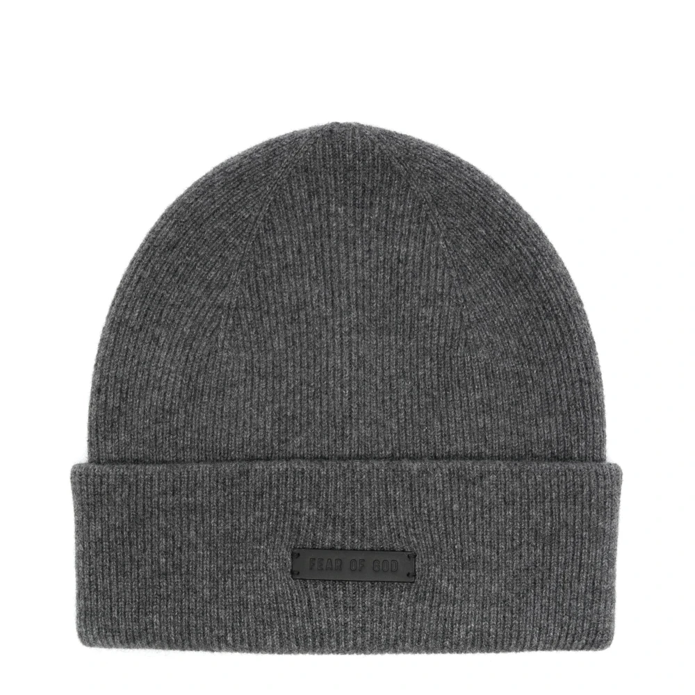 Fear Of God Men's Gray Granite Beanie Hat