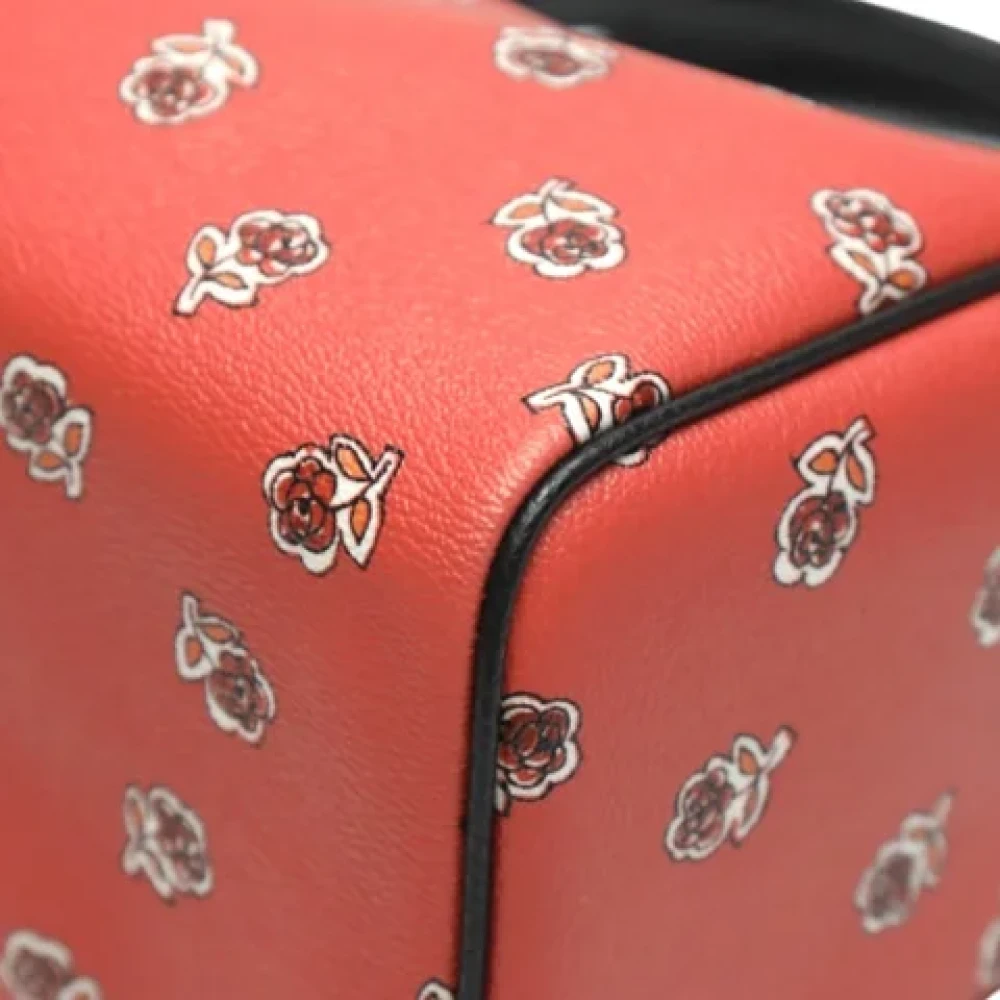 Coach Pre-owned Fabric handbags Orange Dames