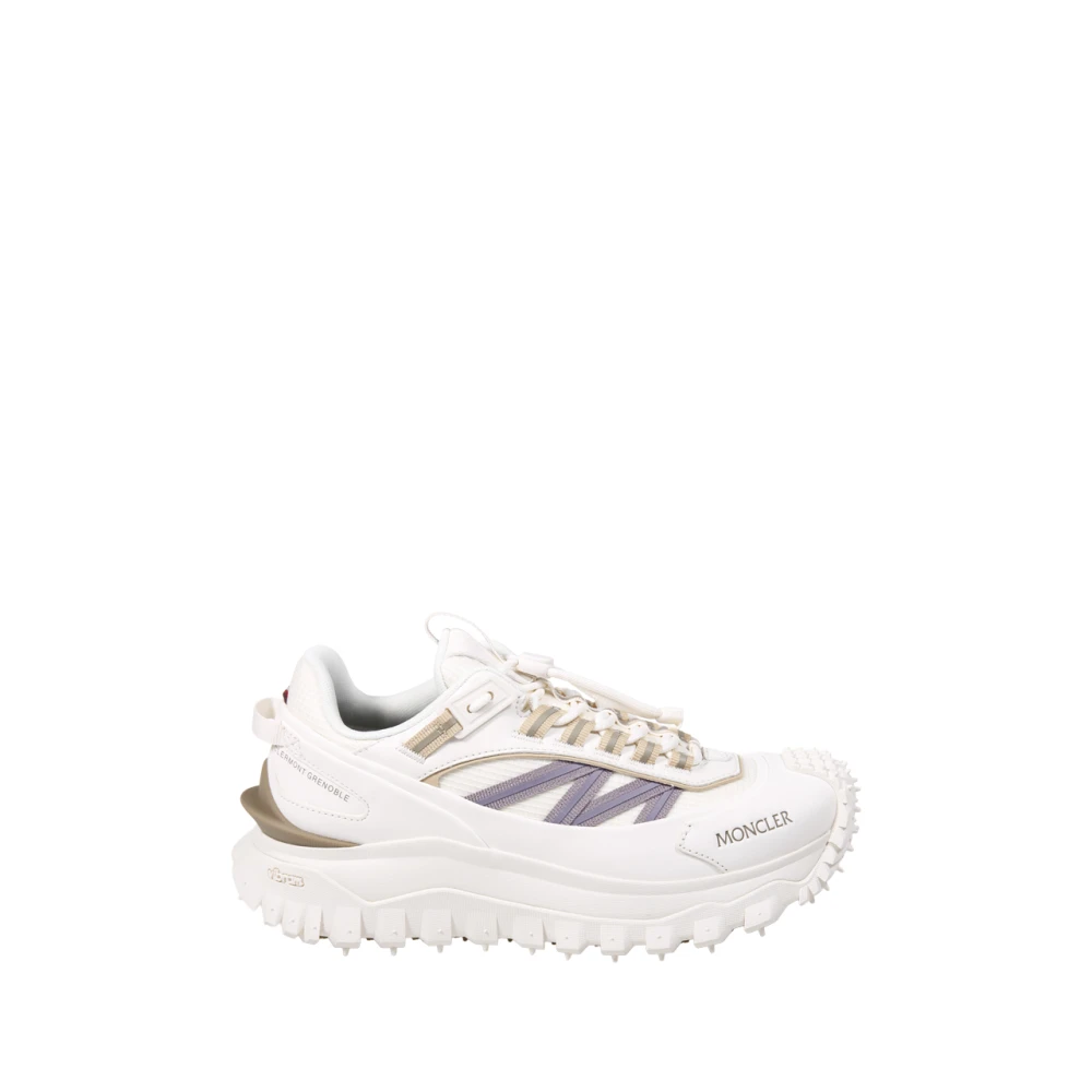 Moncler Women's White Trailgrip Low Top Trainers - Sneakers - 6 Uk - Shoes