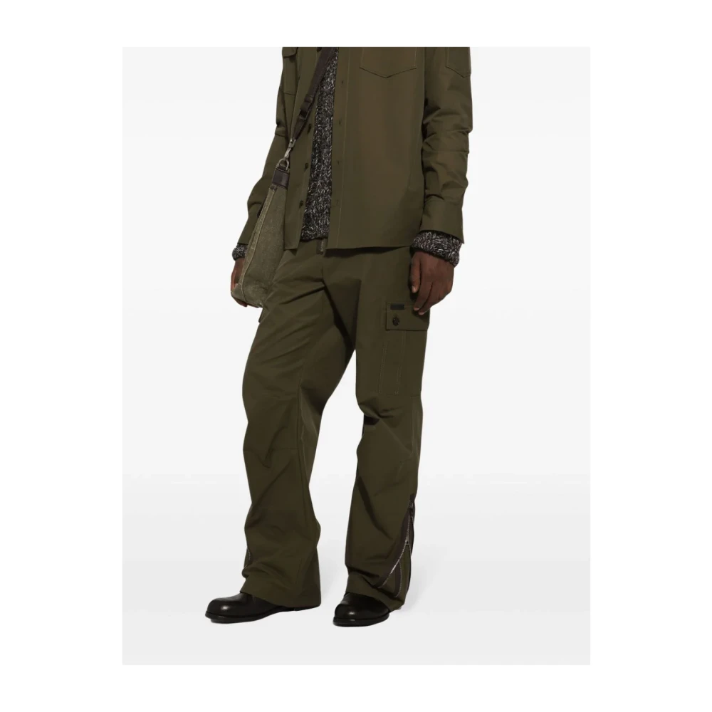 Dolce & Gabbana Groene Broek met Zakken Green Heren
