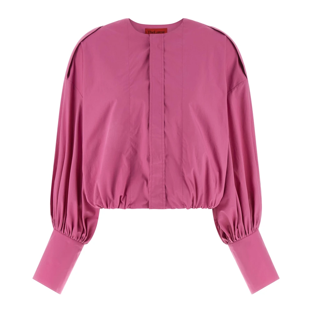 Thelatest Pink Diana Blouse - Female - Blouses - S - Blouses & Shirts