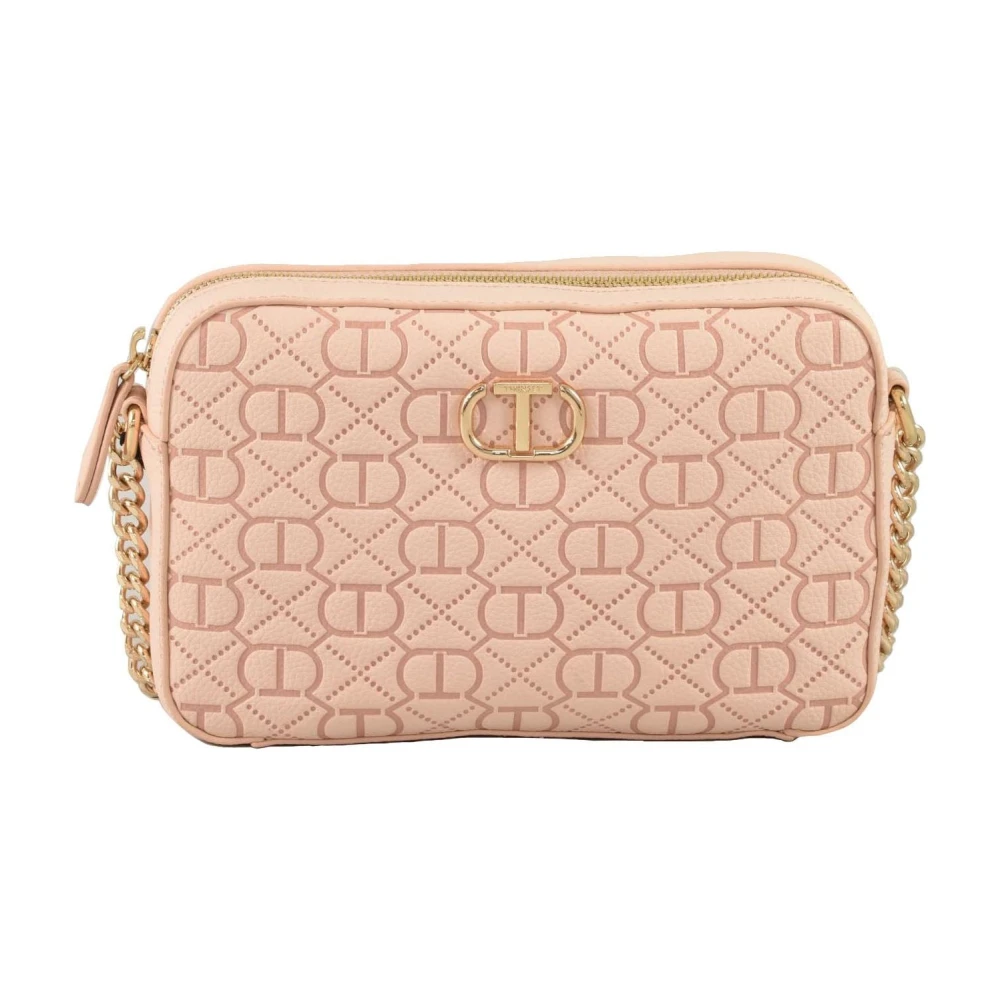 Twinset Stijlvolle Polyester Tas Pink Dames