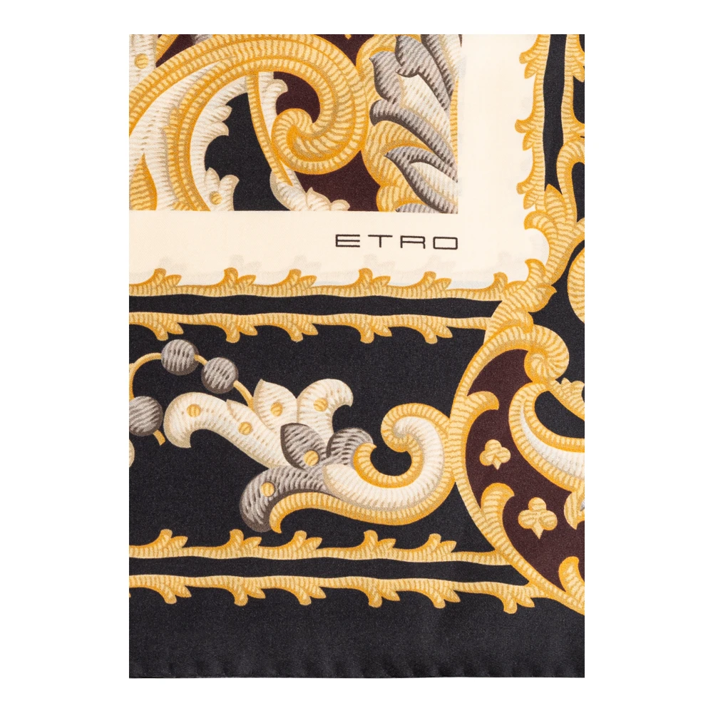 ETRO Zijden sjaal Multicolor Dames