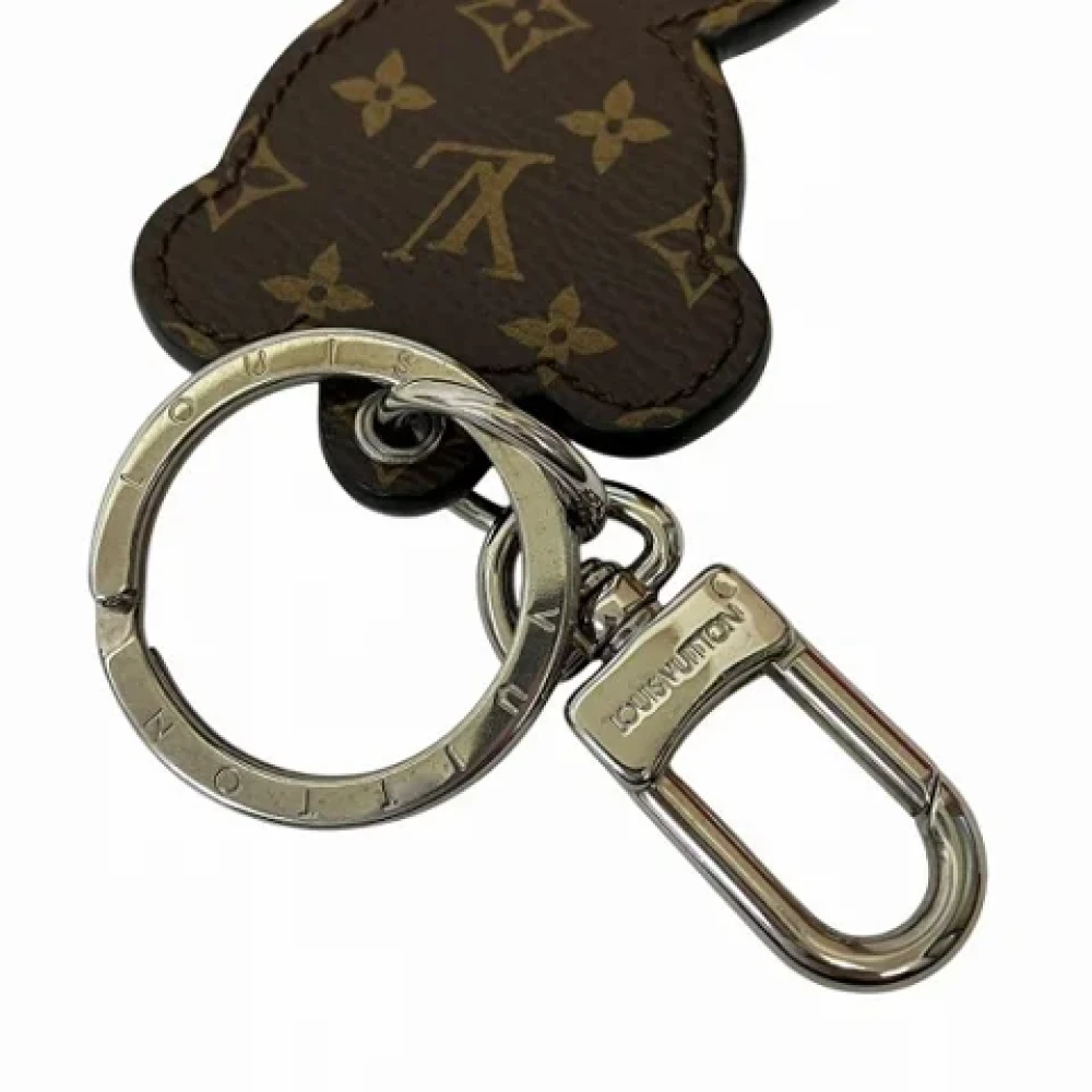 Louis Vuitton Vintage Pre-owned Fabric key-holders Brown Dames