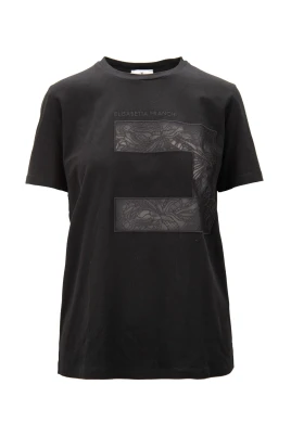 Elisabetta Franchi T-Shirts Svart 42 IT