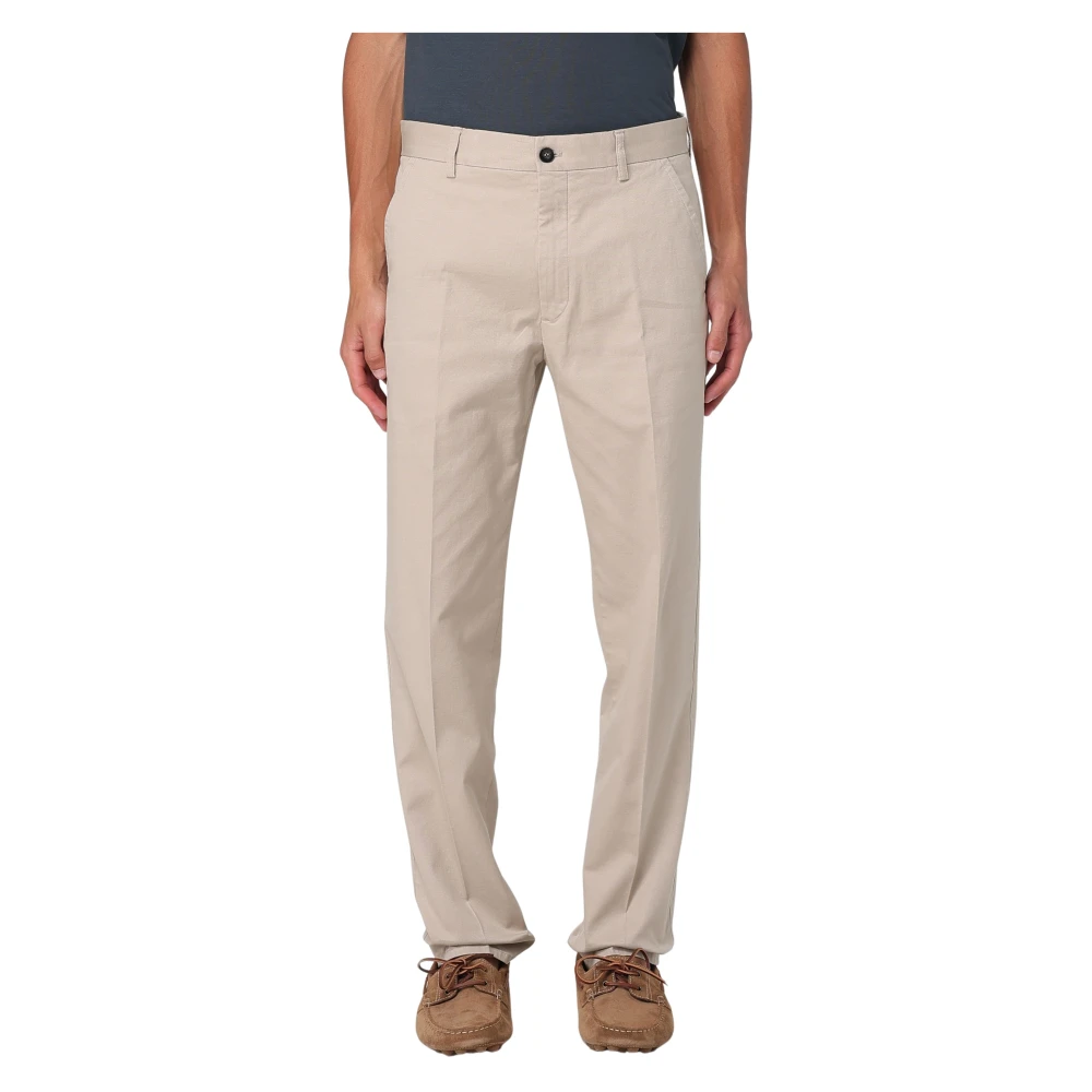 Incotex Men's Beige Stylish Trousers For - Slim-Fit Trousers - Xl - Trousers