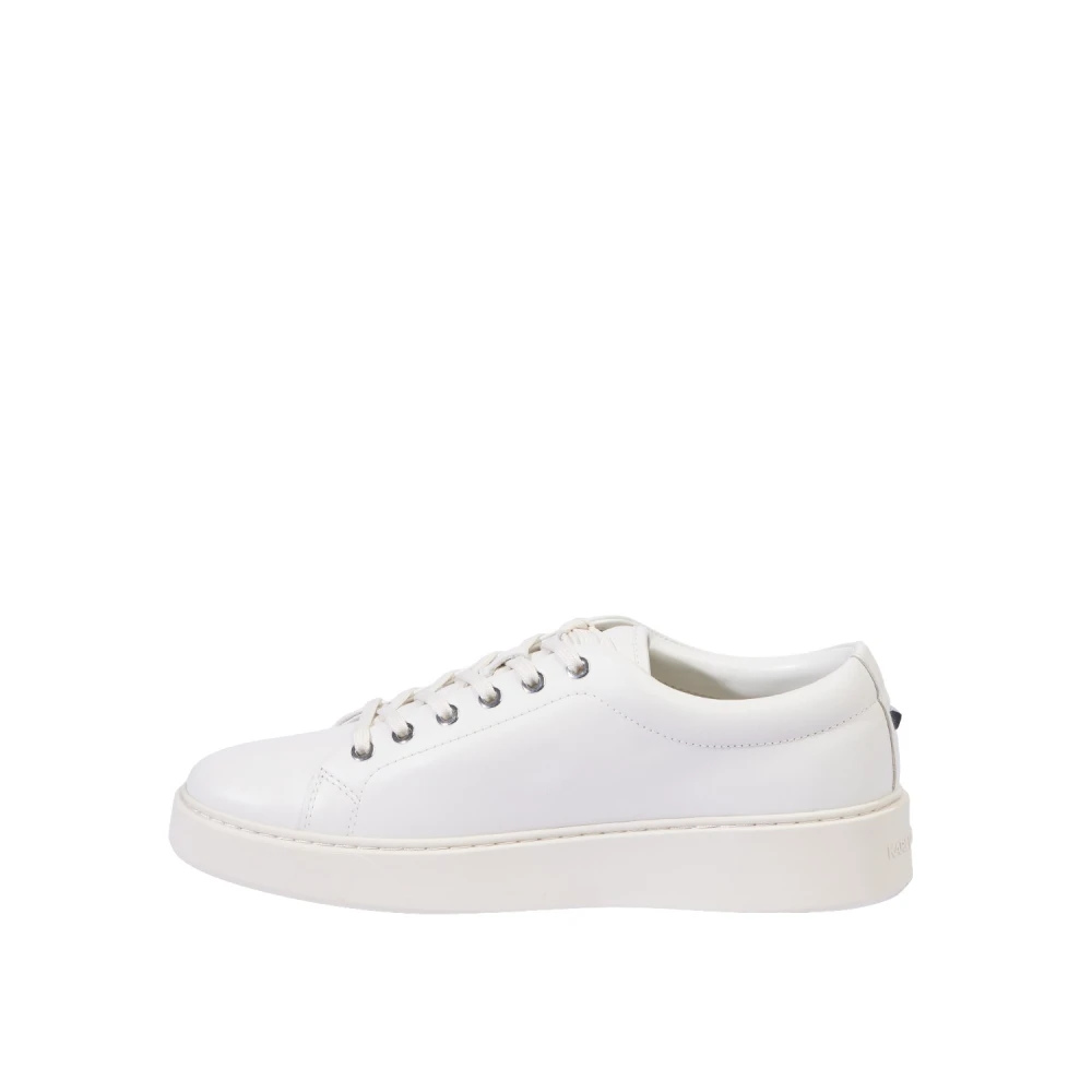 Karl Lagerfeld Flint Lace Low Lhtr Heren Schoenen Wit