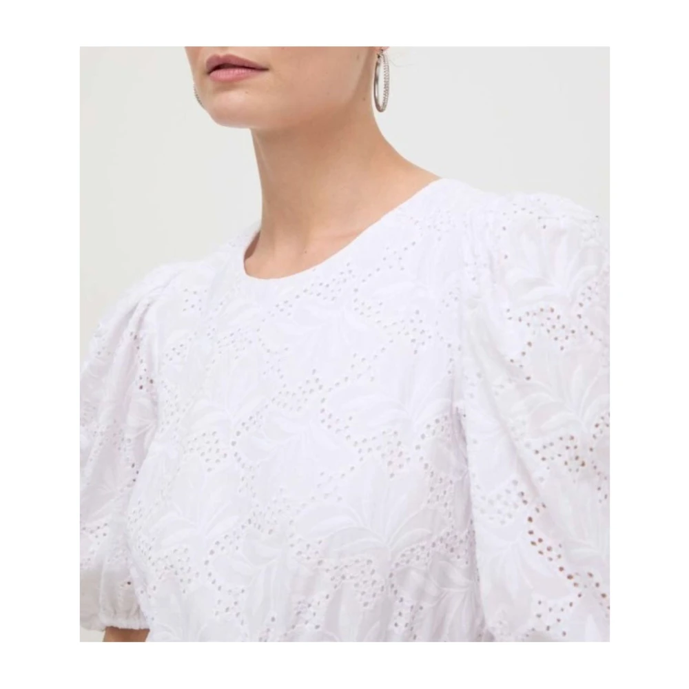 Silvian Heach Elegante Mini Jurk voor Vrouwen White Dames