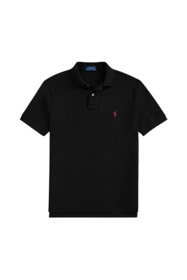 Slim Fit Mesh Pikétröja