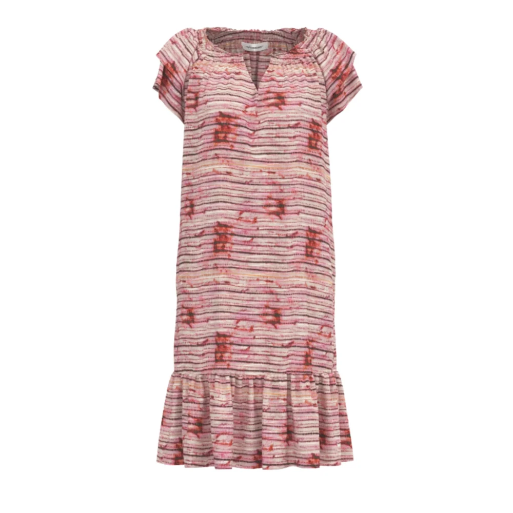Co'Couture Sunrise Crop Tiecc Line Jurk Multicolor Dames
