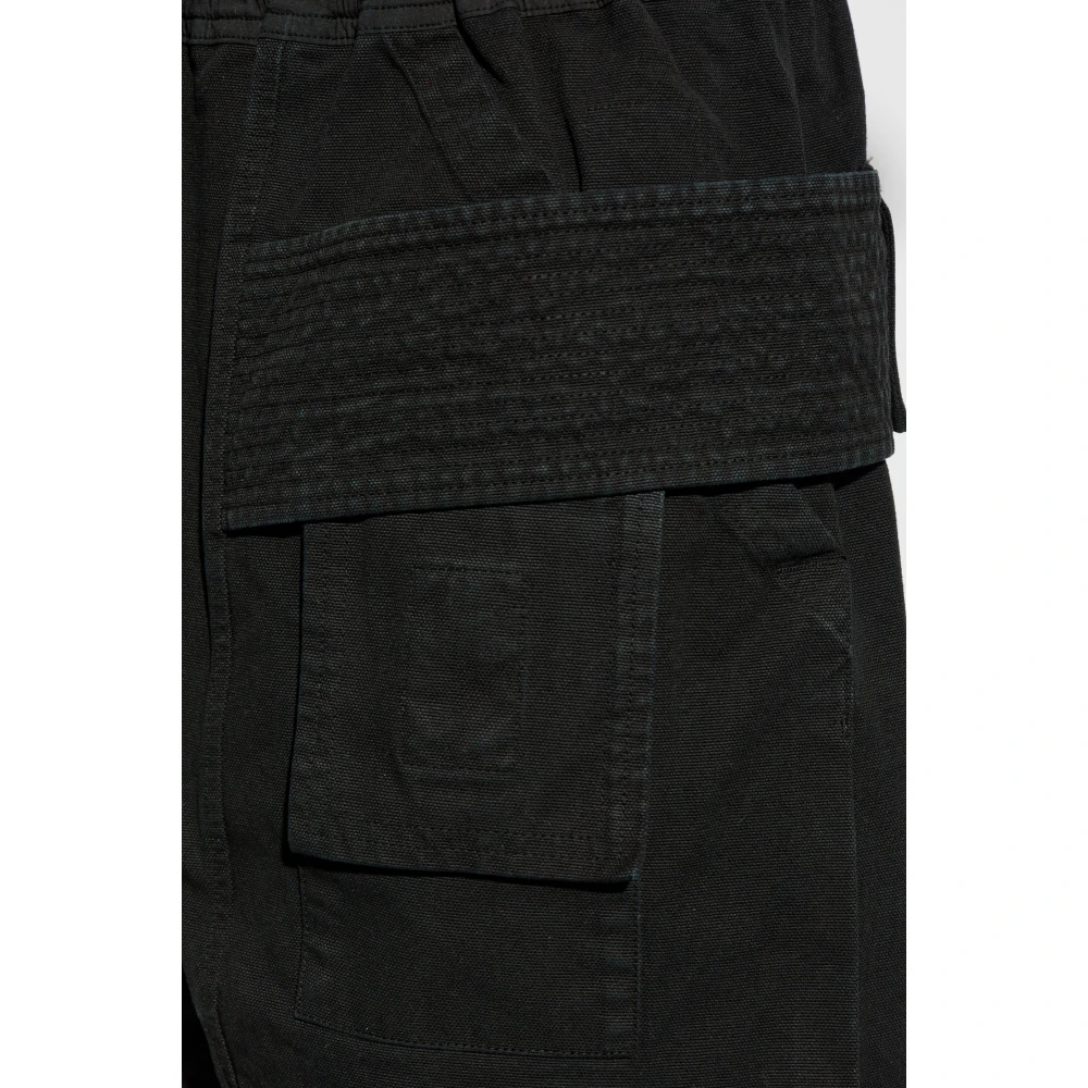 Rick Owens Cargo Pants Black Heren