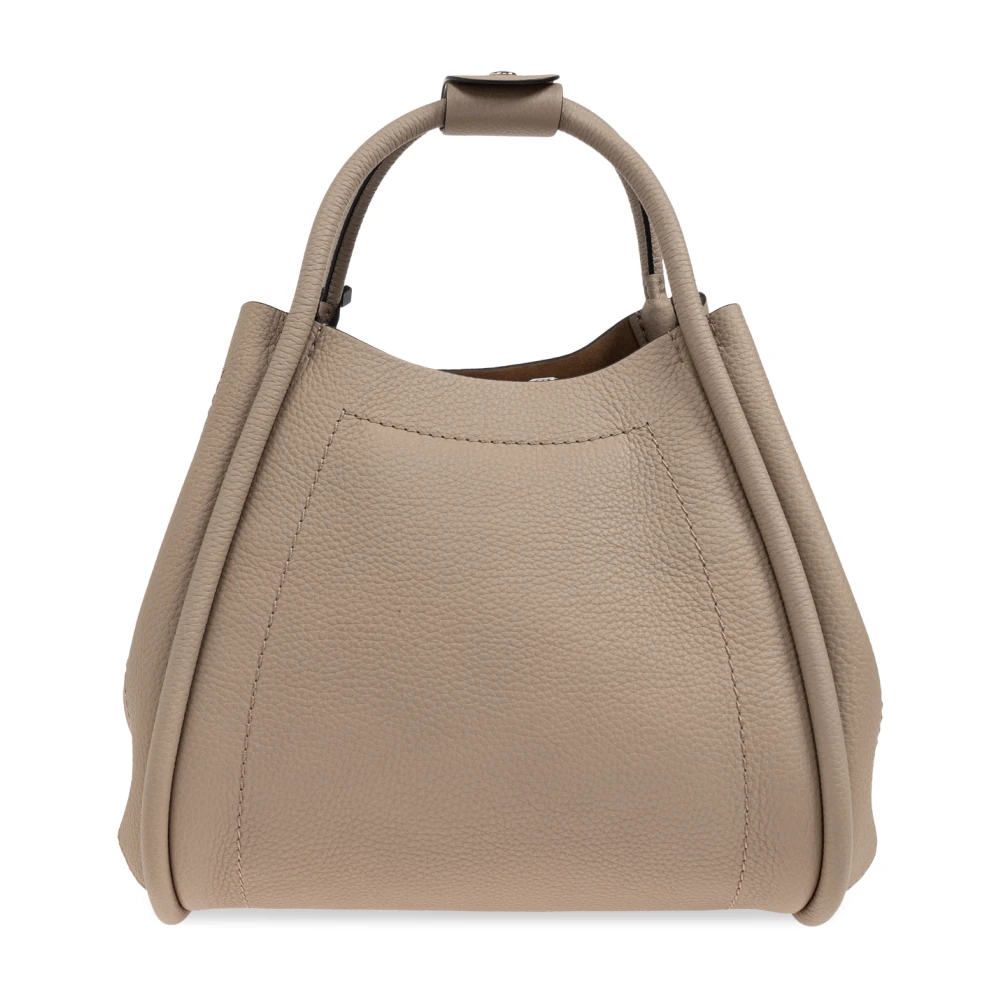 Max Mara Handtas Drummedmarine Beige Dames