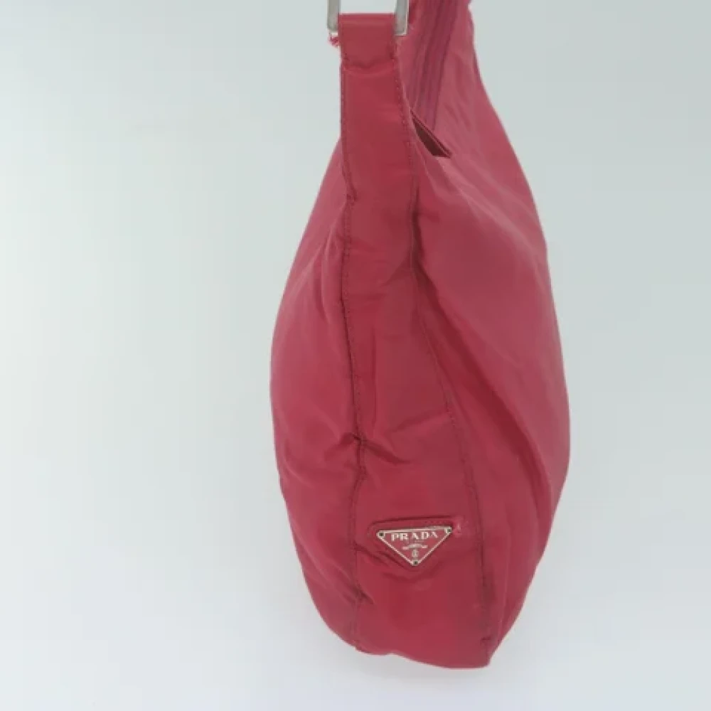 Prada Vintage Pre-owned Nylon prada-bags Pink Dames
