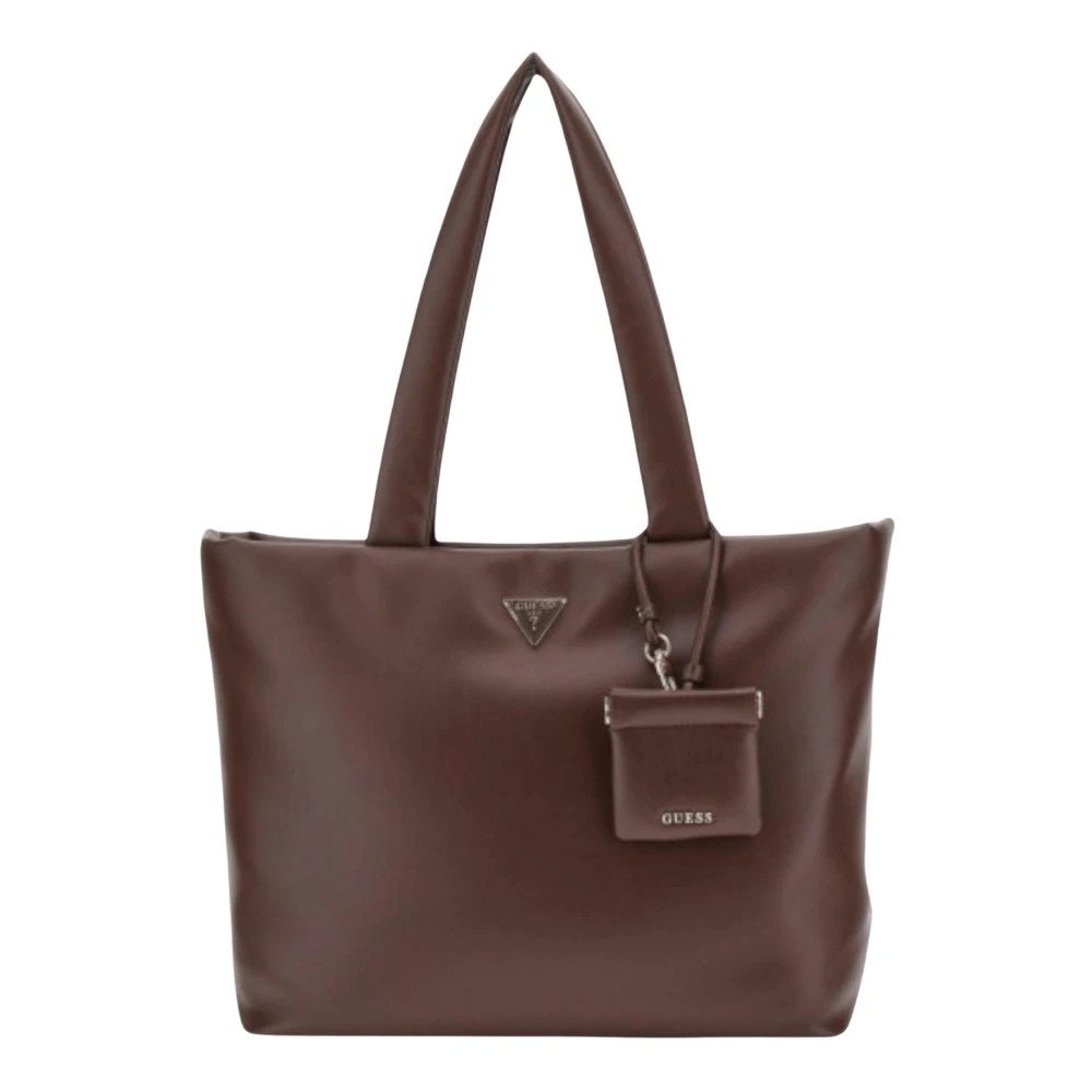 Guess Women's Brown Sunetra Tote - Shopping Bags - One Size - Bags