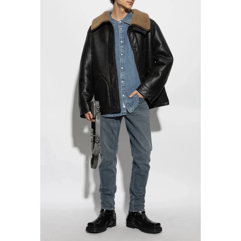 Rag & Bone Denim shirt Corbin Blue Heren