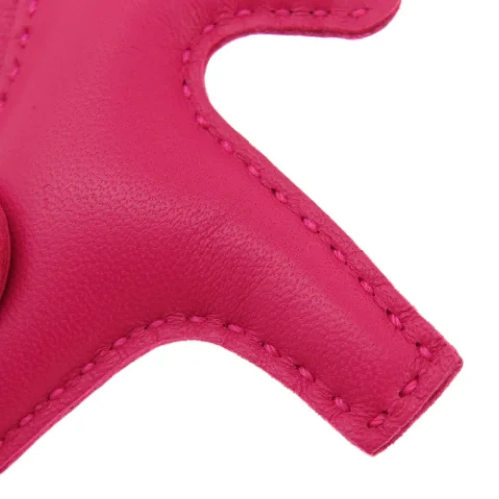 Hermès Vintage Pre-owned Fabric key-holders Pink Dames