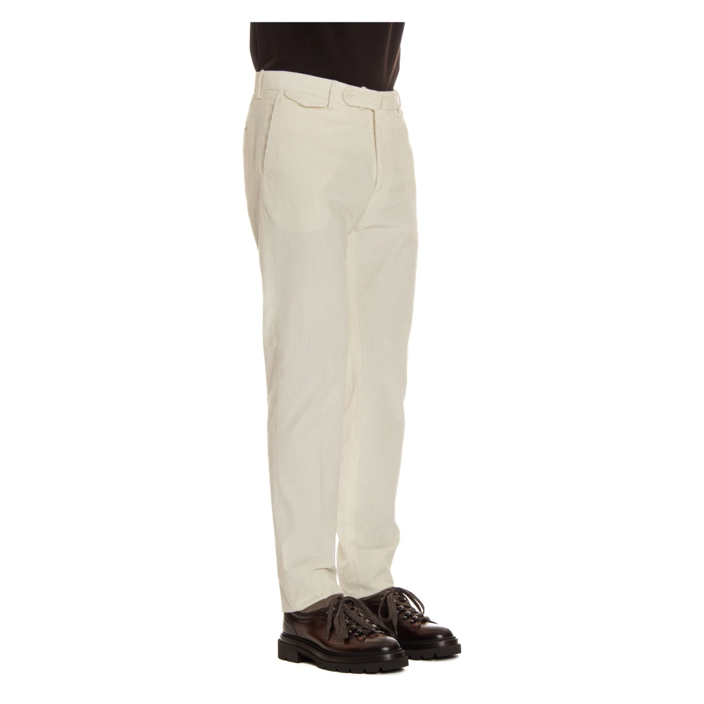 Tagliatore Broek Room Beige Heren