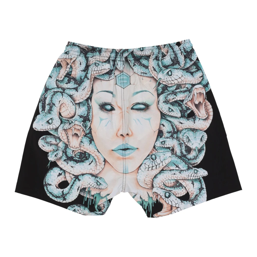Dolly Noire Men's Black Beachwear, S, Swim Shorts With Internal Mesh