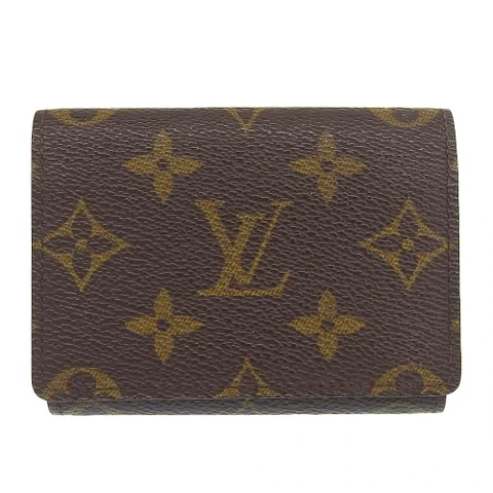 Louis Vuitton Vintage Pre-owned Fabric home-office Brown Dames