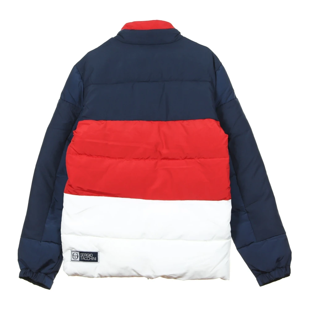 Sergio Tacchini Heren Ice Jack Navy rood wit donsjack Multicolor Heren