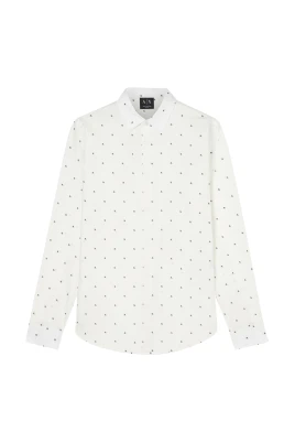 Popeline Stretch Slim Fit Skjorta