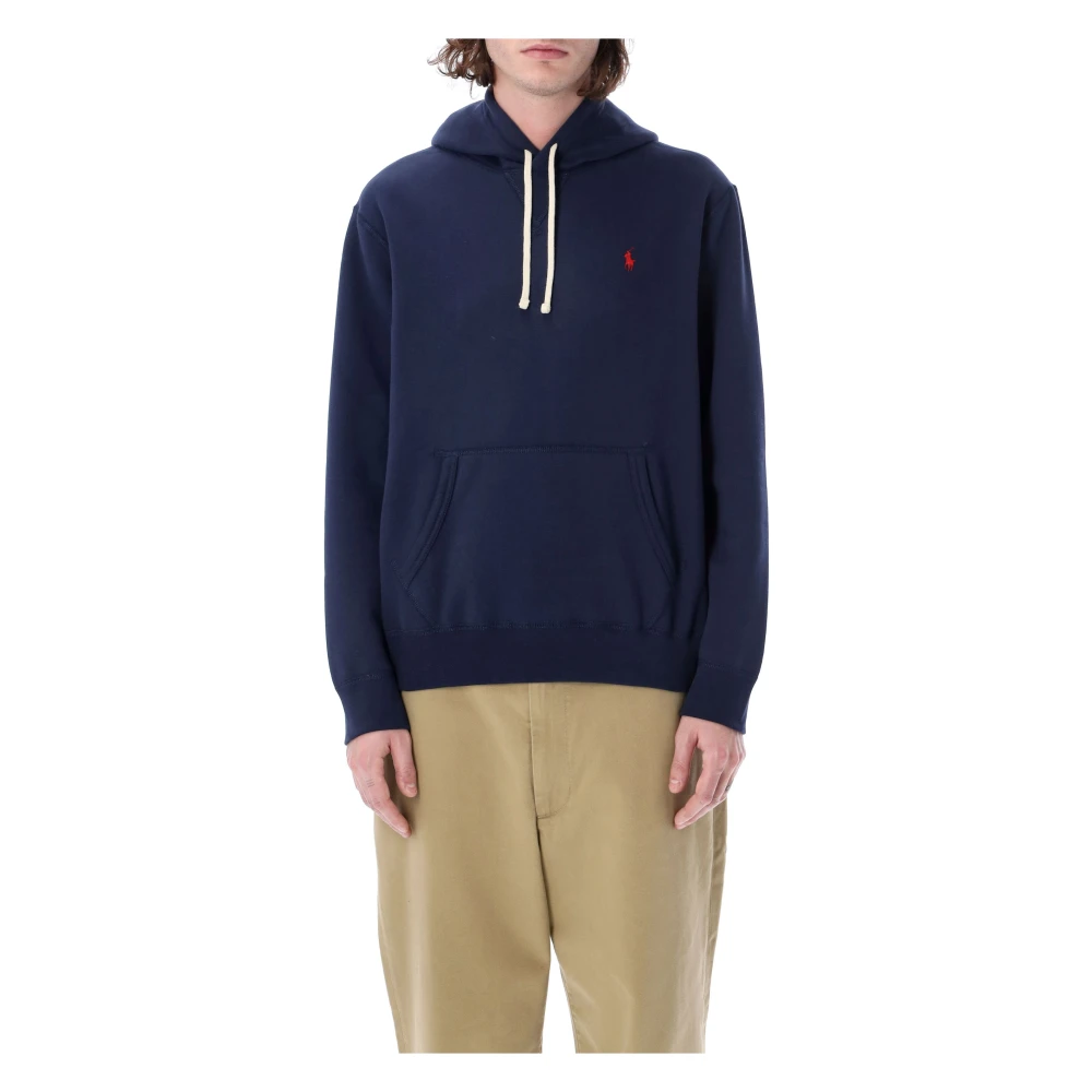 Polo Ralph Lauren Men's Blue Rl Hoodie - Hoodies - L - Sweatshirts & Hoodies