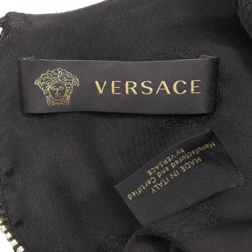 Versace Pre-owned Fabric dresses Black Dames