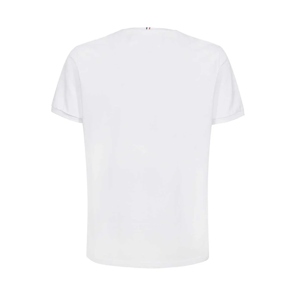 Les Deux Katoenen Crew-Neck T-Shirt White Heren