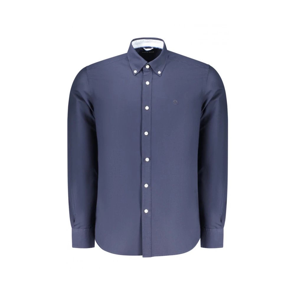 North Sails , Casual Shirts, Male, Blue, S, Contemporary Cargo Trousers