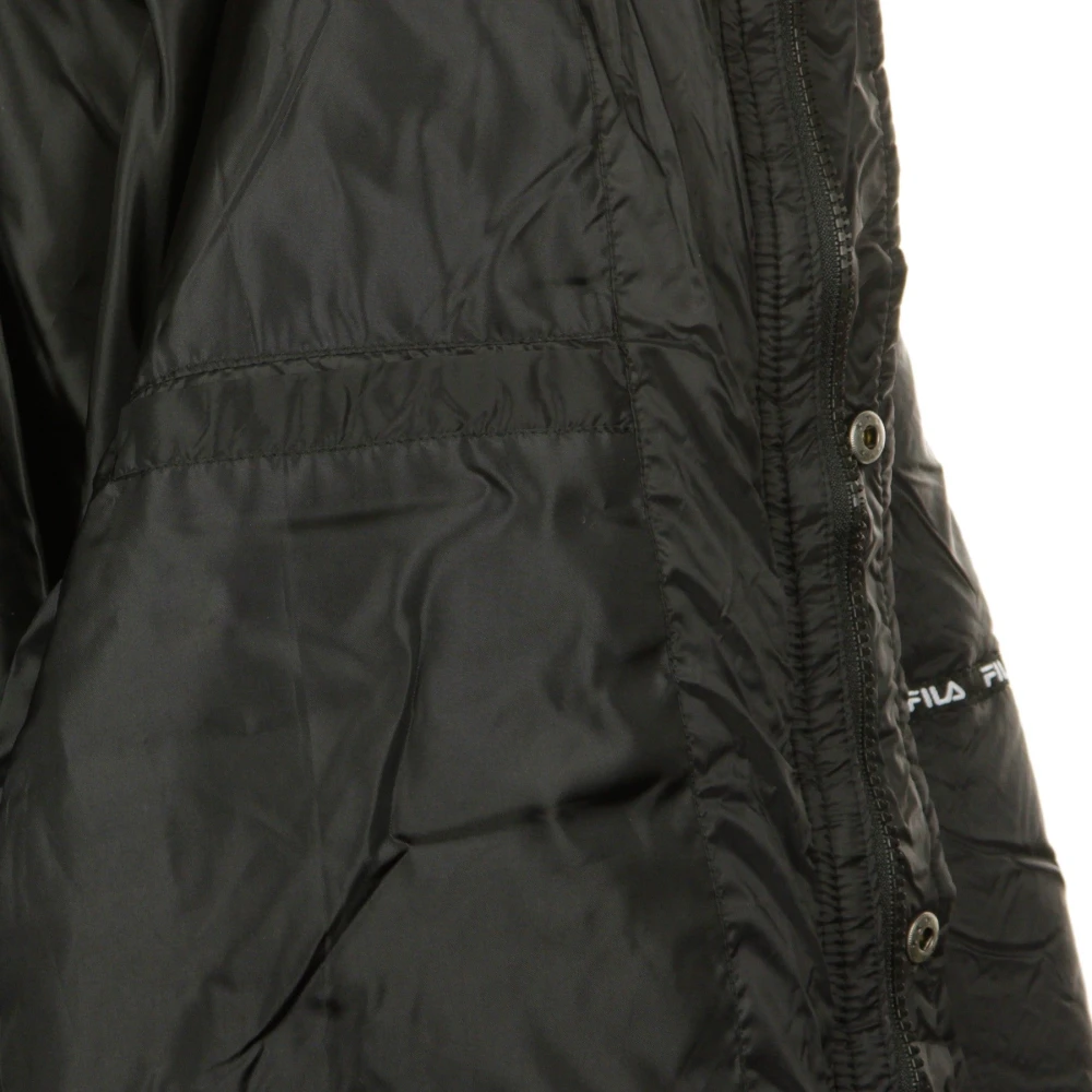 Fila Zwarte Donsjas voor Mannen Black Heren