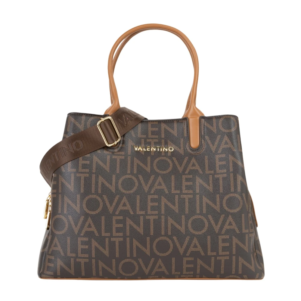 Valentino By Mario Valentino Women's Brown Handbags, One Size, Porte Document Regina Re