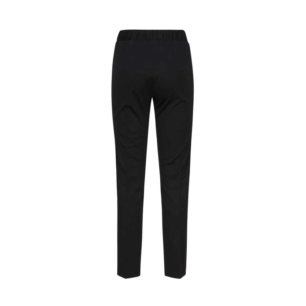 Mariuccia Milano Slim-fit Trousers Black Dames