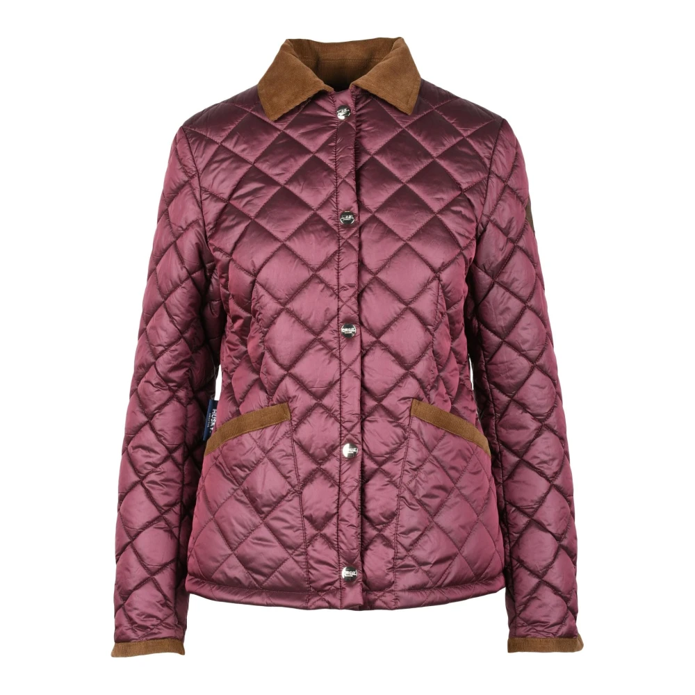 Husky Original Stijlvolle Polyesterjas Purple Dames