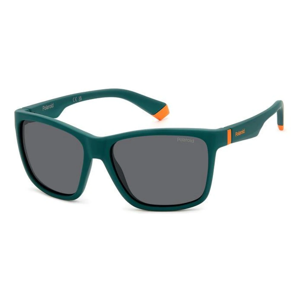 Polaroid Men's Green Trendy Sunglasses