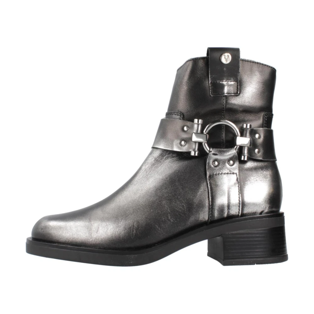 Yellow - Botines De Tacón Elegantes - Shoes - Mujer - Gris - 39 Eu