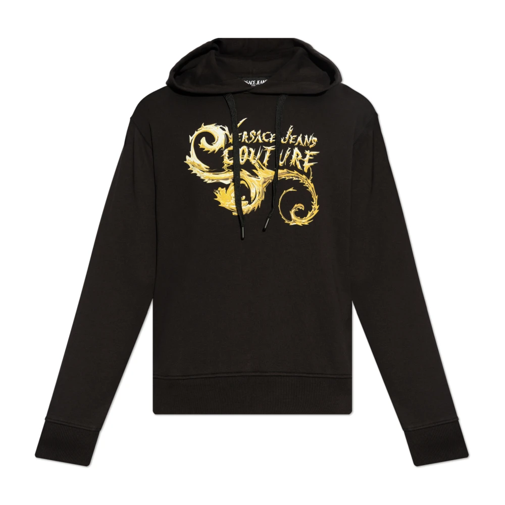 Versace Jeans Couture Hoodie Black Heren