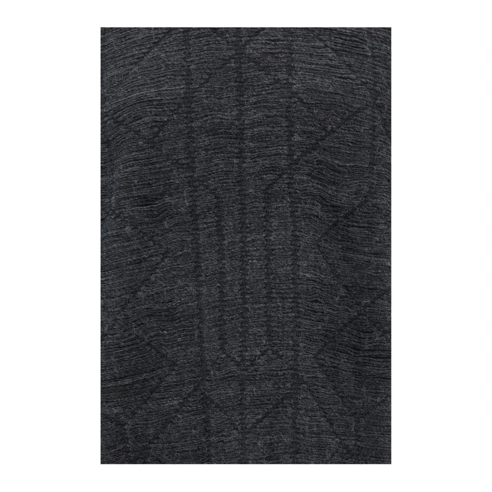 MM6 Maison Margiela Geometrisch Patroon Wollen Trui Gray Heren