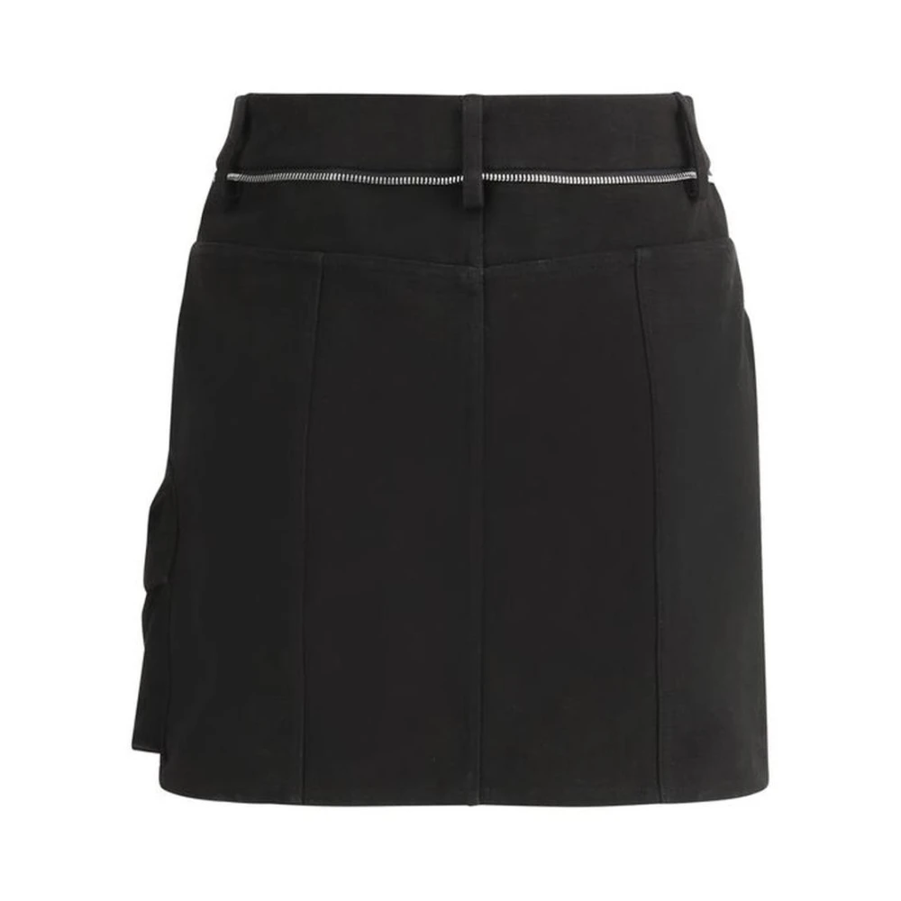 Moncler Rok met zak en rits Black Dames